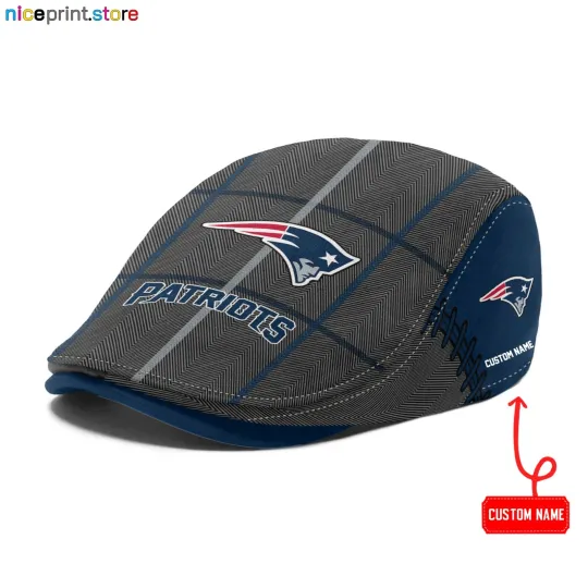 Discover Personalized New England Team Patriots Jeff Cap Patriots Driver Cap football Golf Cap football Flat Cap
