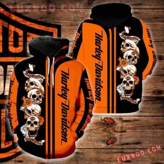 Discover Harley Motor Racing Davidsonn 3D Hoodie For Men