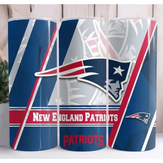 Discover Patriot Football Skinny Tumbler Insulated Drinkware