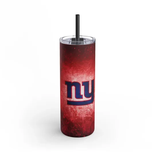 Discover Giants Fan Matte Tumbler, Sports Drink Cup, 20oz Travel Mug, football Gift, Game Day