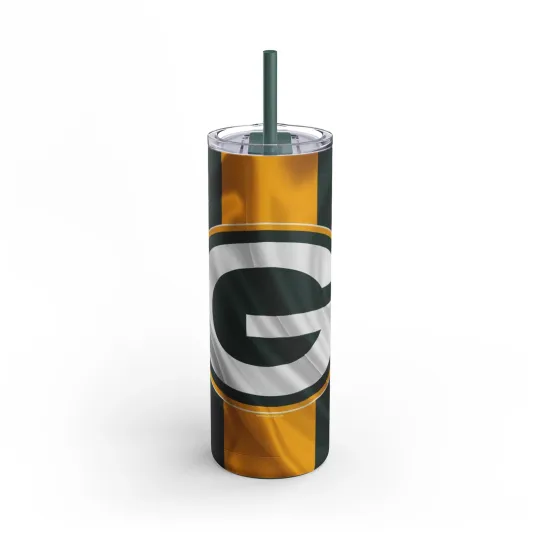 Matte Green Bay Packers Tumbler