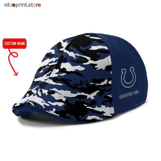 Discover Indianapolis Team Colts Ivy Cap  6pannel Hat football Golf Cap football Flat Cap Driver