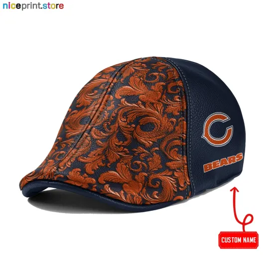 Discover Chicago Team Bears Ivy Cap football 6pannel Hat Golf Cap football Flat Cap