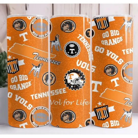 Discover Volsss Football Skinny Tumbler Insulated Drinkware