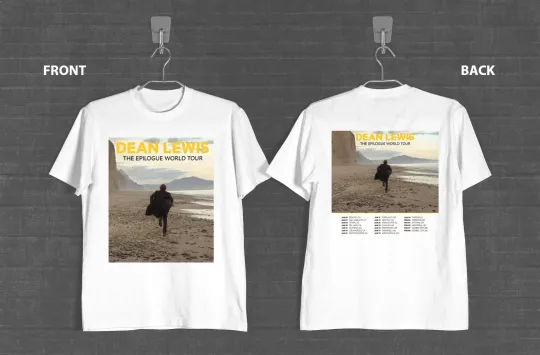 Discover 2 Sides Dean Lewis The Epilogue World Tour 2026 Shirt Unisex