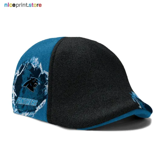 Discover Carolina Football Team Panthers Ivy Cap Flat Cap Driving Cap Golf Cap For Men 02