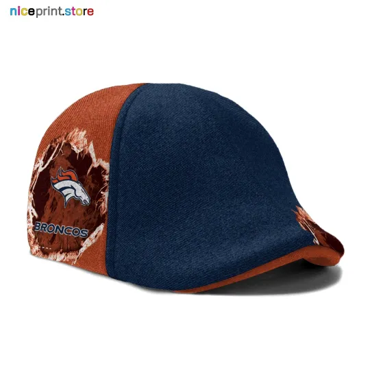 Discover Denver Team Broncos Ivy Cap Broncos Cap Flat Cap Driving Cap Golf Cap For Men 02