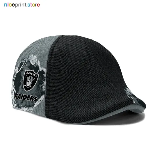Discover Las Vegas Football Team Raiders Ivy Cap Flat Cap Driving Cap Golf Cap 02