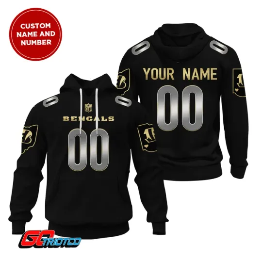 Discover Personalized Cincinnati Football Team Bengalss Hoodie Lightweight Adults S-5XL