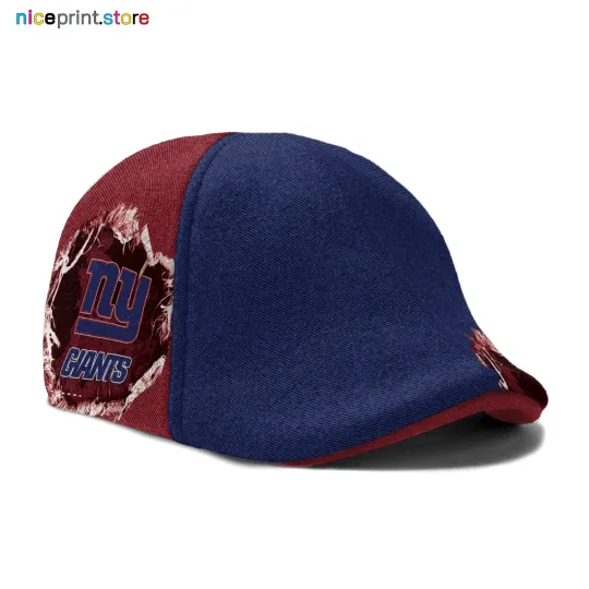New York Football Team Giants Ivy Cap Flat Cap Driving Cap Golf Cap