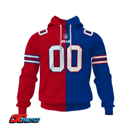 Discover Personalized Buffalo Football Team Billss Hoodie Lightweight Adults S-5XL