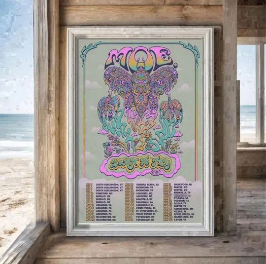 Discover Moe. Poster Born To Fly Tour 2026