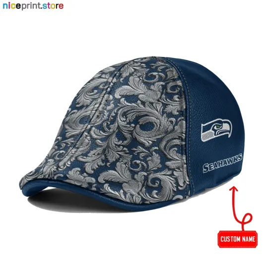 Seattle Team Seahawks Ivy Cap football 6pannel Hat Golf Cap football Flat Cap