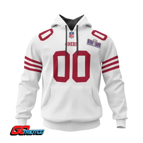 Personalized San Francisco Football Team 49erss Hoodie Lightweight Adults S-5XL