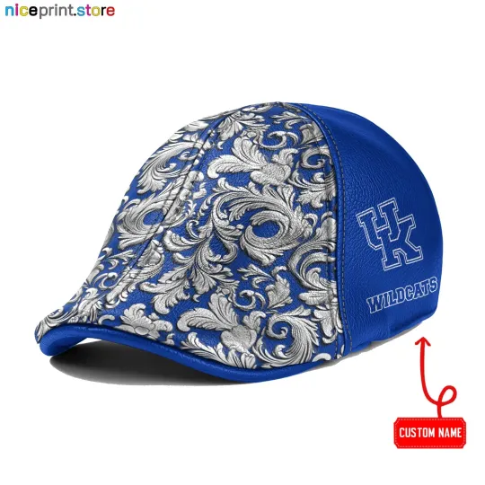 Discover Kentucky Team Wildcats Ivy Cap NCAA 6pannel Hat NCAA Flat Cap Driver