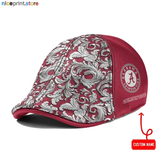 Albm Team Crimson Tide Ivy Cap NCAA 6pannel Hat NCAA Flat Cap