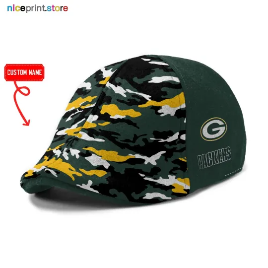 Discover Green Bay Team Packers Ivy Cap Packers 6pannel Hat football Golf Cap football Flat Cap