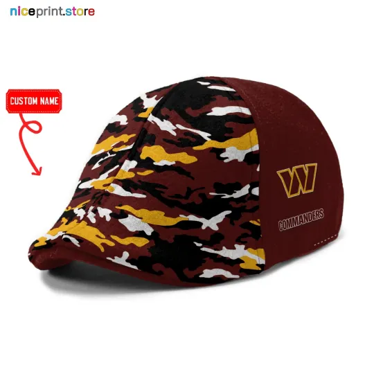 Discover Washington Team Commanders Ivy Cap Commanders 6pannel Hat Golf Cap football Flat cap