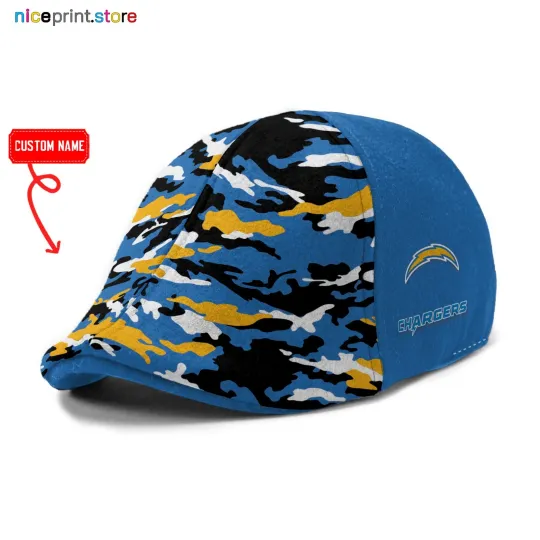 Discover Los Angeles Team Chargers Ivy Cap Chargers 6pannel Hat football Golf Cap football Flat Cap