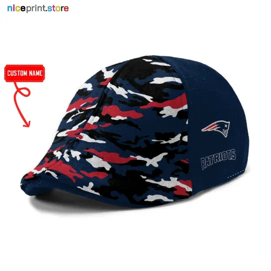 Discover New England Team Patriots Ivy Cap Patriots 6pannel Hat football Golf Cap football Flat Cap