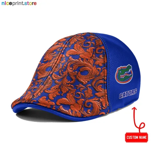 Florida Team Gators Ivy Cap NCAA 6pannel Hat NCAA Flat Cap Driver