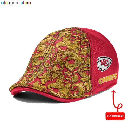 Discover Kansas City Team Chiefs Ivy Cap football 6pannel Hat Golf Cap football FlatCap