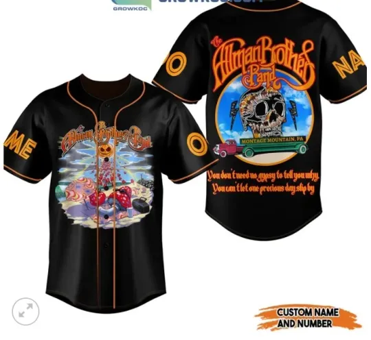 Discover Personalized Allman Brothers Band You Dont Need No Gypsy Baseball Jersey