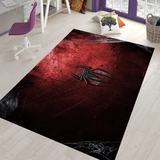 Spiderman Rug 37 Kids Area Rug Non-Slip Floor Carpet