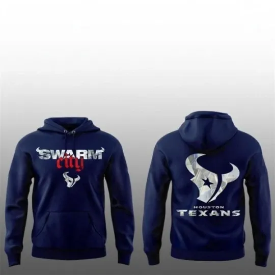 Discover Texans Swarm City Playoffs Hoodie