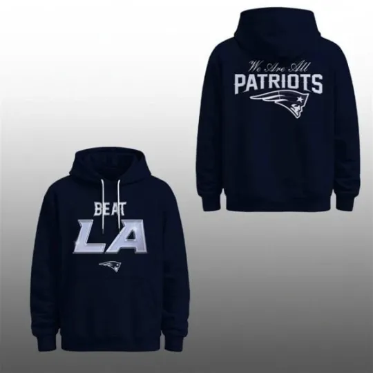 Discover 2026 We Are All Patriots LA Beat Hoodie