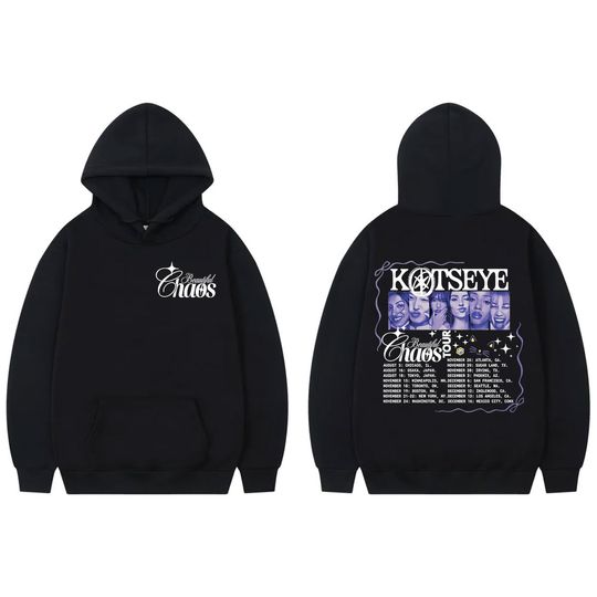 Kpop Katseye Tour 2025 Graphic Hoodies Men Women Fashion Vintage Hooded Sweatshirts Autumn Winter Casual Long Sleeve Pullovers