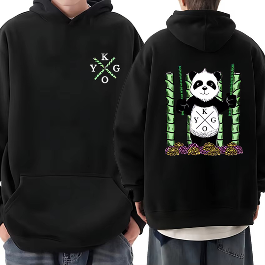 Discover Kygo Panda Clothing Norwegian DJ Kygo Anime Graphic Hoodie Men Women's new Funny Fleece harajuku Long Sleeve Hooded sweatshirts