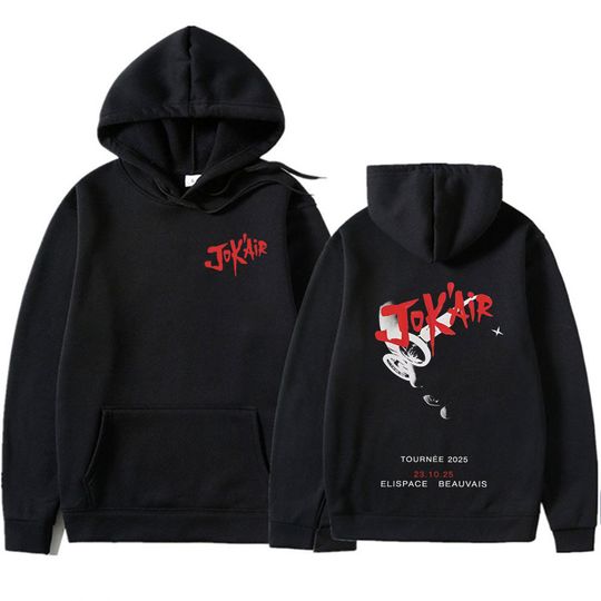 Discover Men Women Graphics Print Hoodie 2025 World Tour Jokair Rapper Y2k Pullovers Hip Hop Music Album Spring Autumn Sweatshirts Unisex