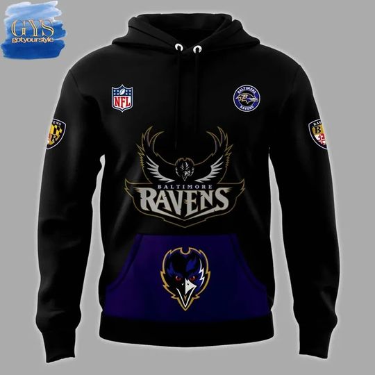 Baltimore Ravens 30th Season Virtual Limited Edition Hoodie