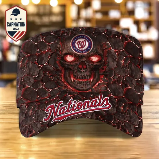 Discover Washington-Nationals Military Cap Custom Name Baseball Sports Hat For Men1