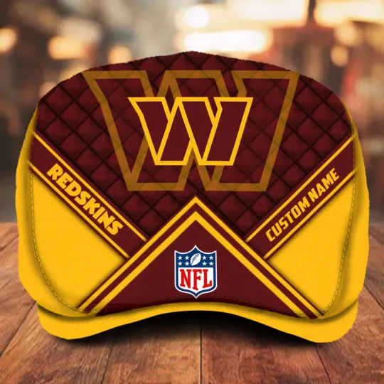 Discover Washington-Jeff Cap football Newsboy Cap Golf Cap Driving Hat for Men M1