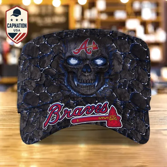 Discover Atlanta-Braves Military Cap MLB Trucker Hat MLB Baseball Cap Free Shipping