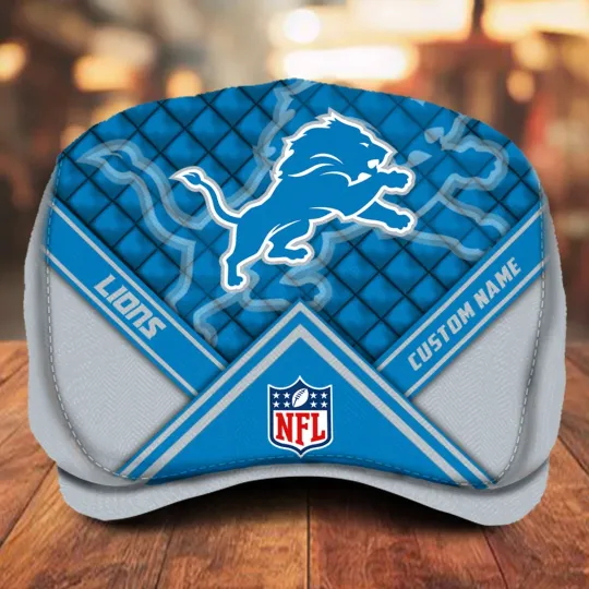 Discover Detroit-Lions Jeff Cap football Newsboy Cap Golf Cap Driving Hat for Men M1