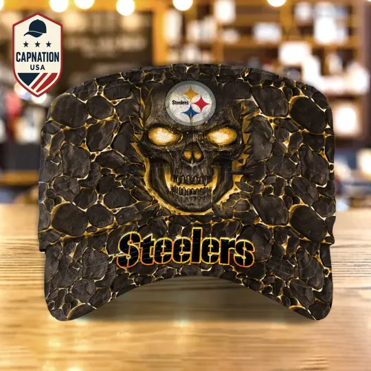 Discover Pittsburgh-Steeler Military Cap football Trucker Hat football Baseball Cap Driving Cap