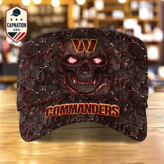 Washington-Commanders Military Cap football Trucker Hat football Baseball Cap Driving Cap