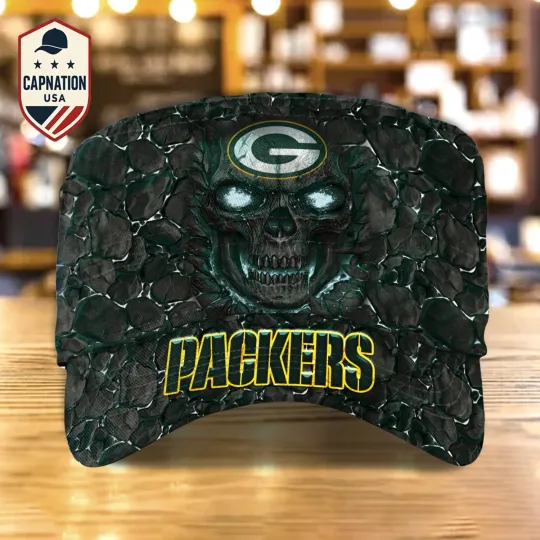 Discover Green-Bay-Packers Military Cap football Trucker Hat football Baseball Cap Men Driving Cap
