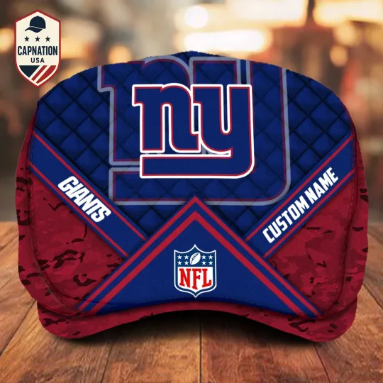 Discover New-York-Giants Jeff Cap football Newsboy Cap Golf Cap Driving Hat for Men M2