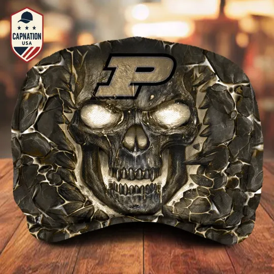 Purdue-Boilermakers Jeff Cap NCAA Newsboy Cap Golf Cap NCAA Flat Cap For Men 7