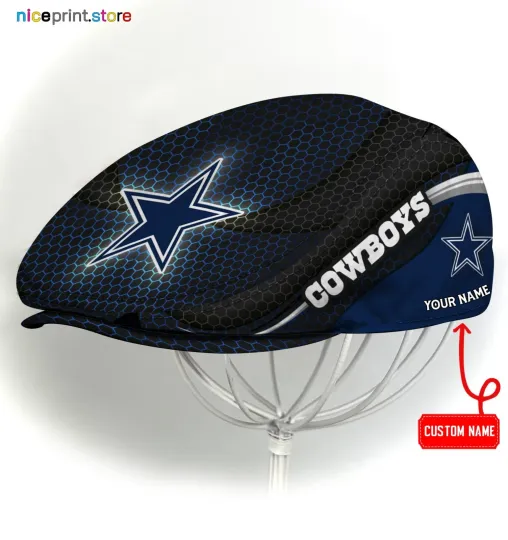 Discover Dallas Team Jeff Cap, Newsboy Cap, Flat Cap, Driving Hat for Men