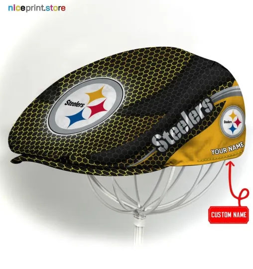 Discover Pittsburgh Team Jeff Cap, Steeler Newsboy Cap, football Flat Cap for Men