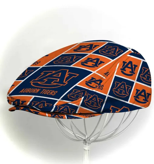 Discover Auburn Team Tigers Jeff Cap NCAA Driver Cap NCAA Golf Cap NCAA Flat Cap for Men