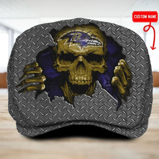 Discover Baltimore Team Ravens Jeff Cap Ravens Driver Cap football Golf Cap football Flat Cap