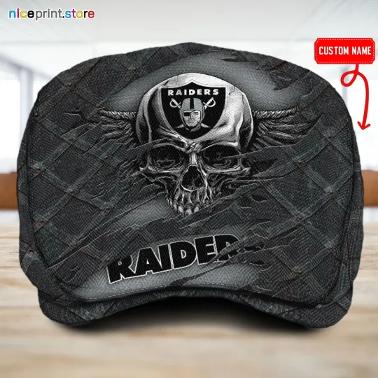Discover Las Vegas Team Jeff Cap Raiders football Driver Cap Golf Cap football Flat Cap