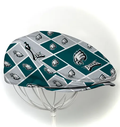 Discover Philadelphia Team Jeff Cap football Beret Hat Eagles Flat Cap football Golf Cap