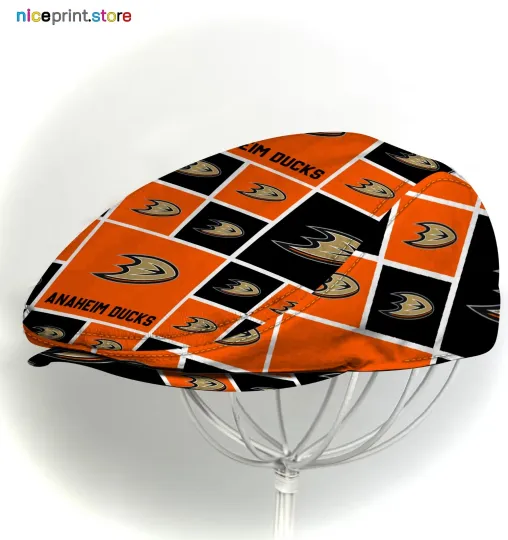 Discover Anaheim Team Ducks Jeff Cap Ducks Driver Hat NHL Golf Cap NHL Flat Cap for Men